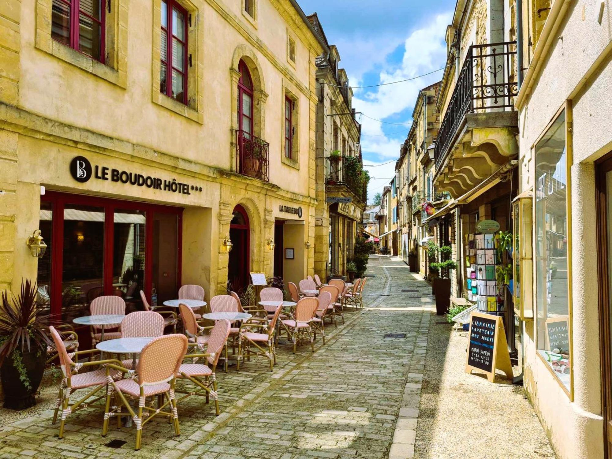 Logis Hotel Le Boudoir Belvès Exterior foto